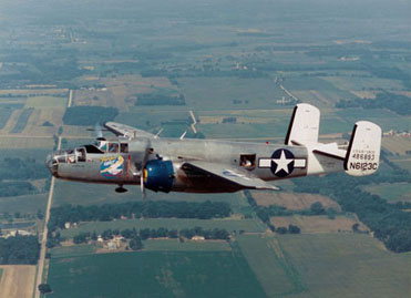 B-25J SN 44-86893 "Fairfax Ghost"